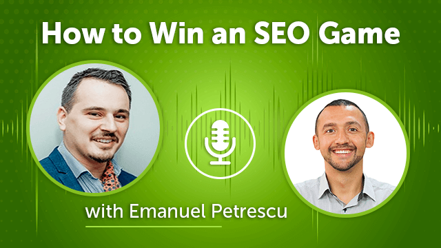 Win the SEO game podcast cover