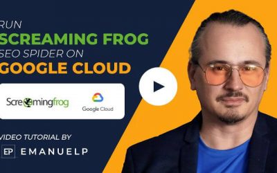 Hot to Run Screaming Frog SEO Spider on Google Cloud – Video Tutorial 🐸🏃‍♂️👟☁️📹▶️🧑‍🎓🎓