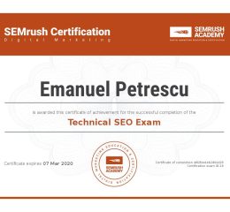 SEMRush-Technical-SEO-exam-certification-Emanuel-P